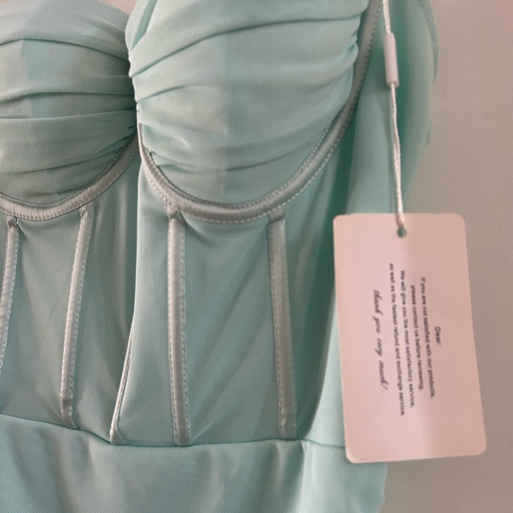 Bodycon Rouched Party Dress - Picture 6 of 9